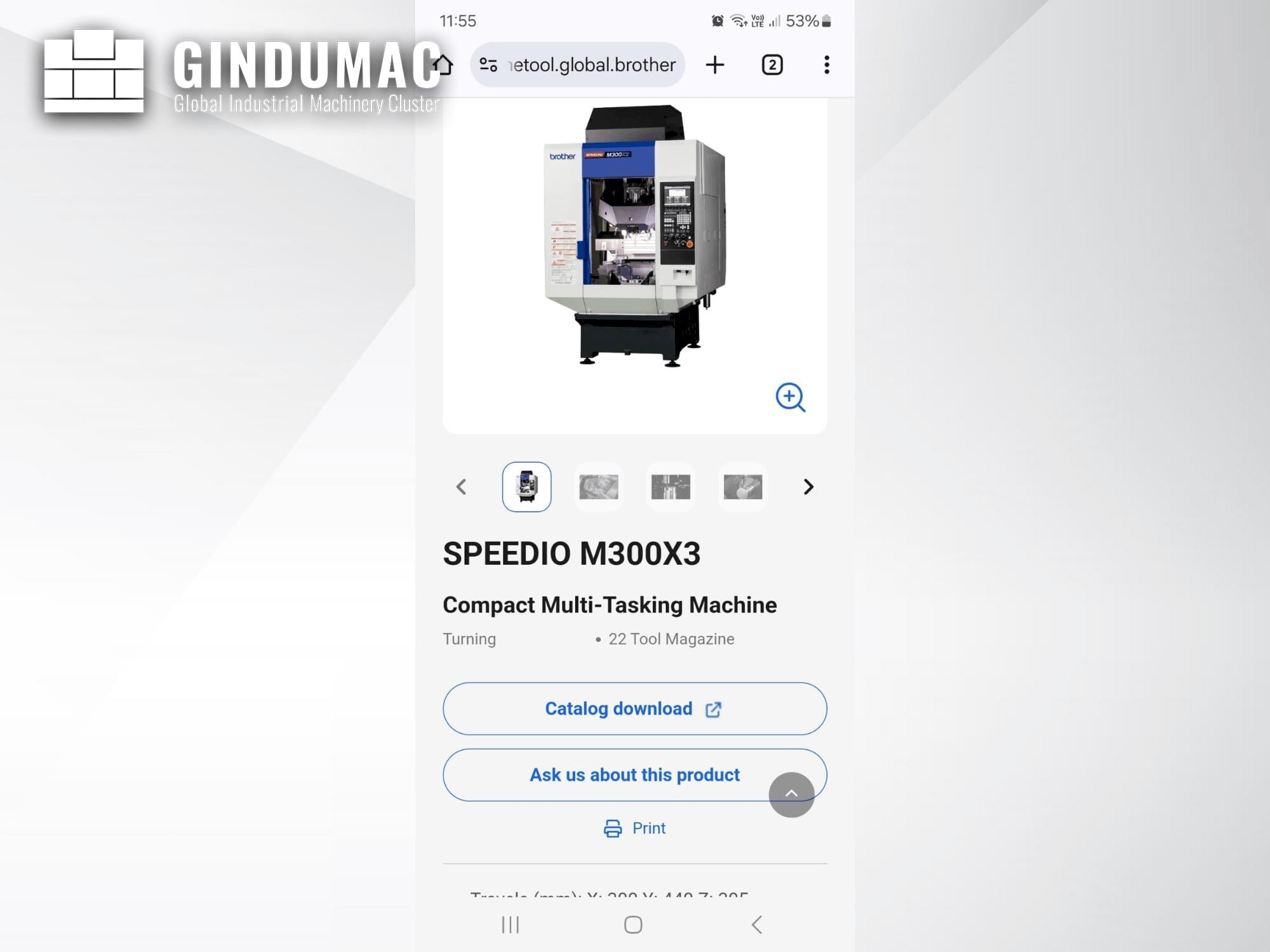 BROTHER Speedio M 300 X3  2024