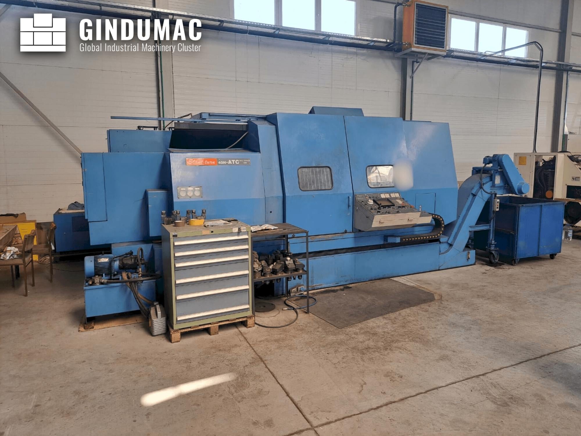 MAZAK SLANT TURN 40N - ATC Mill center 1500  1986