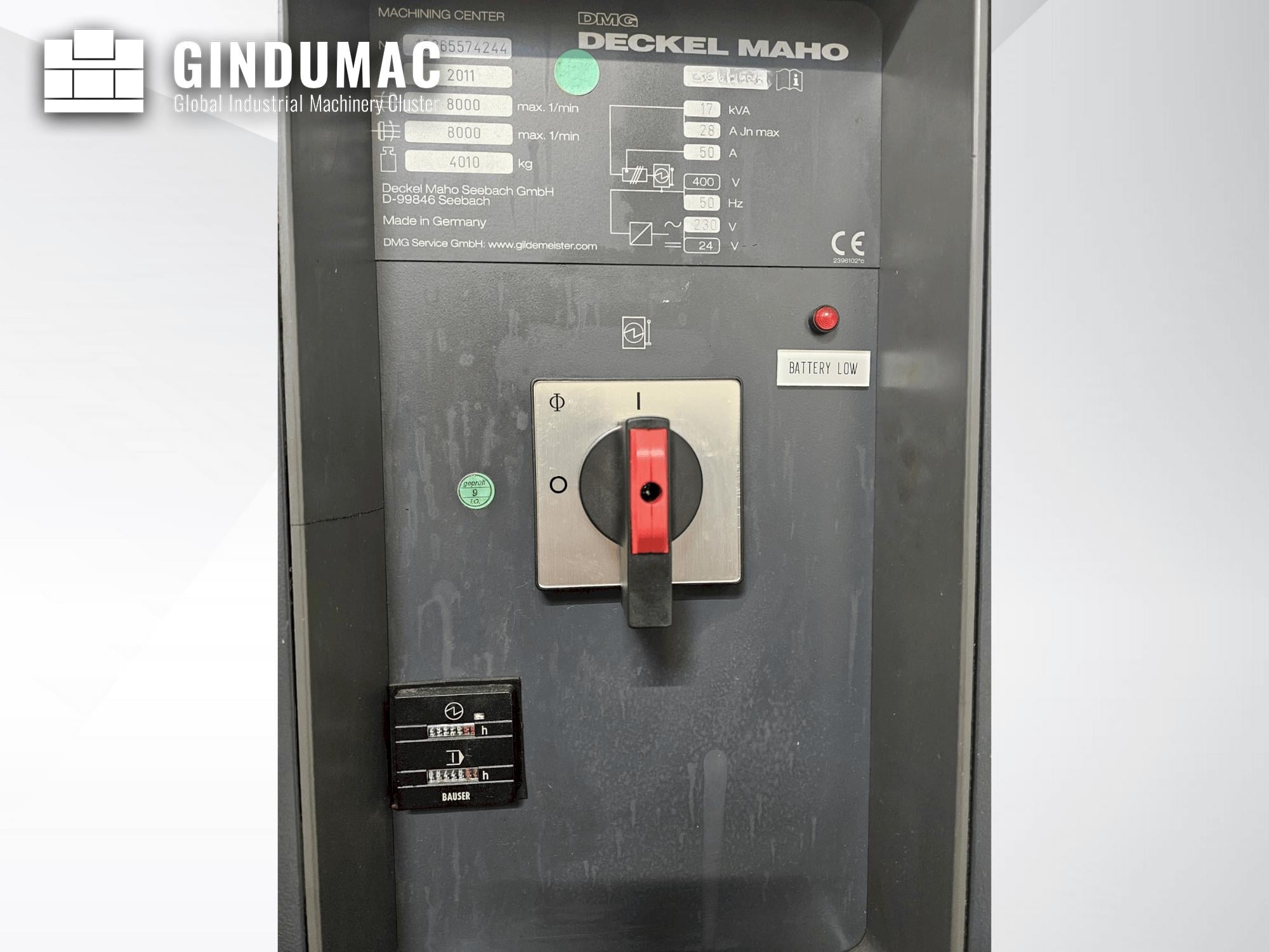 DMG DECKEL MAHO DMU 50 eco  2011