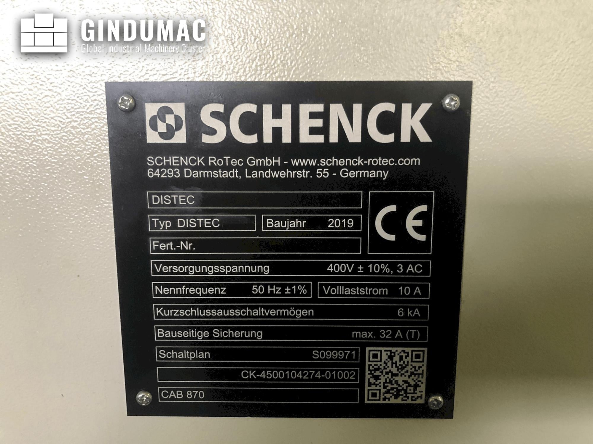 SCHENCK DISTEC  2019
