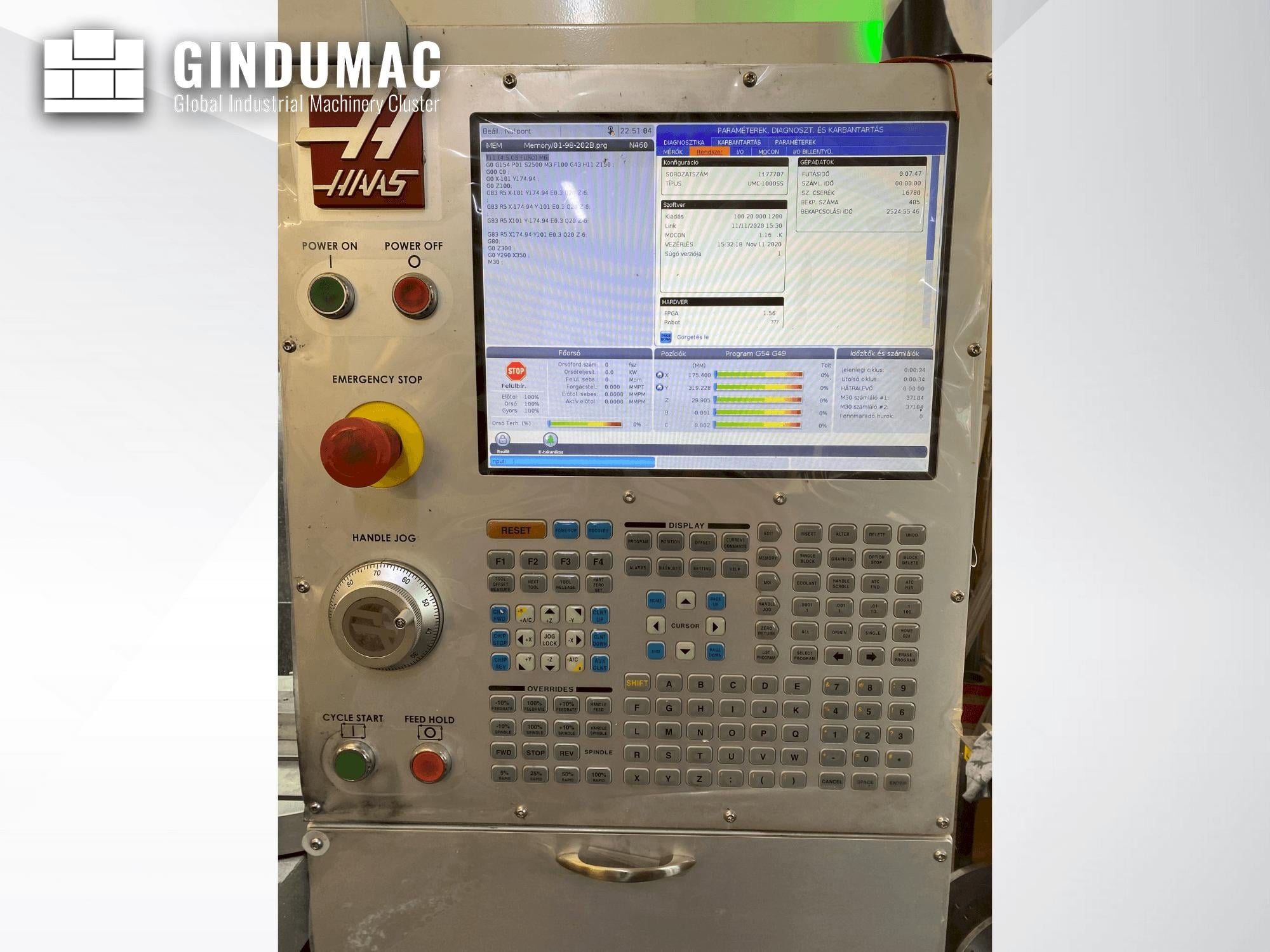 HAAS UMC-1000SS  2021