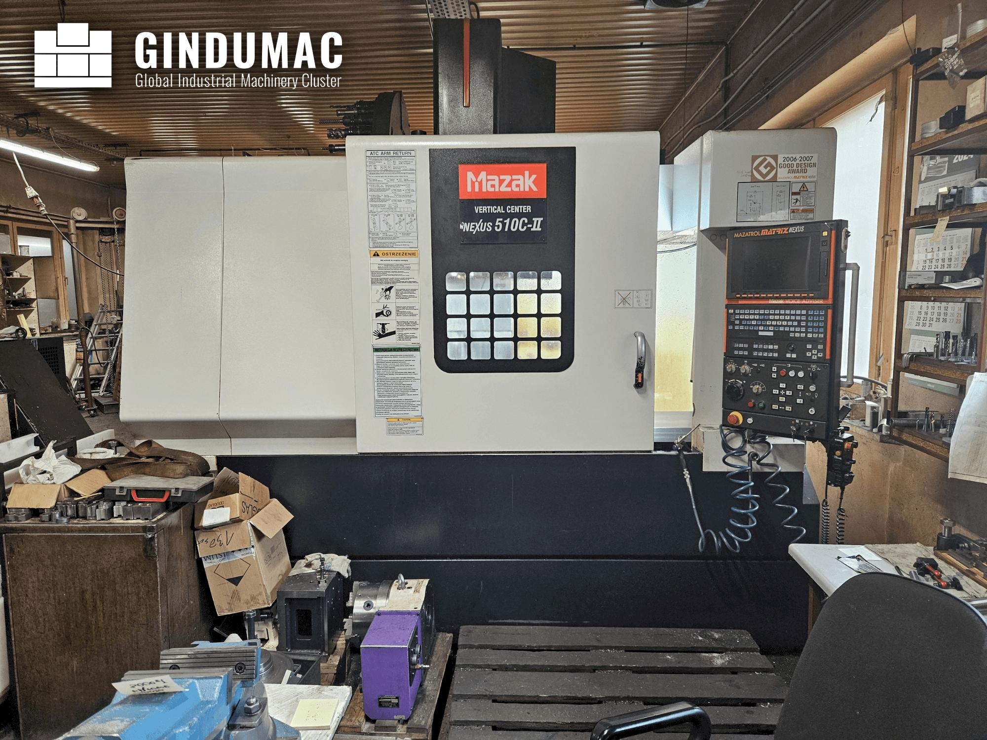 MAZAK NEXUS VCN 510C-II  2007