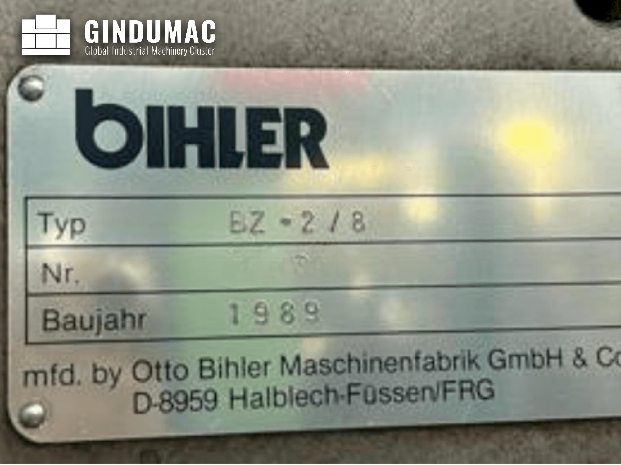 BIHLER BZ 2/8  1989