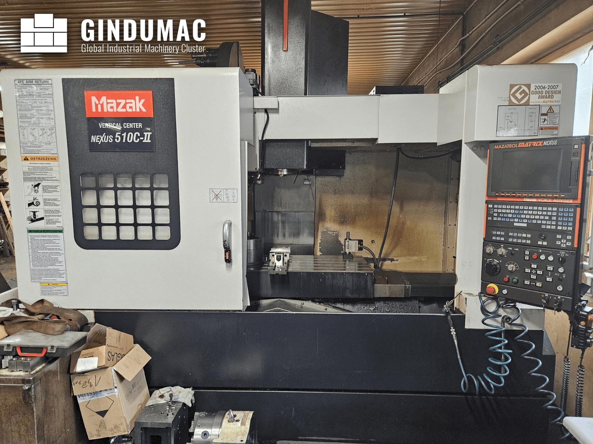 MAZAK NEXUS VCN 510C-II  2007