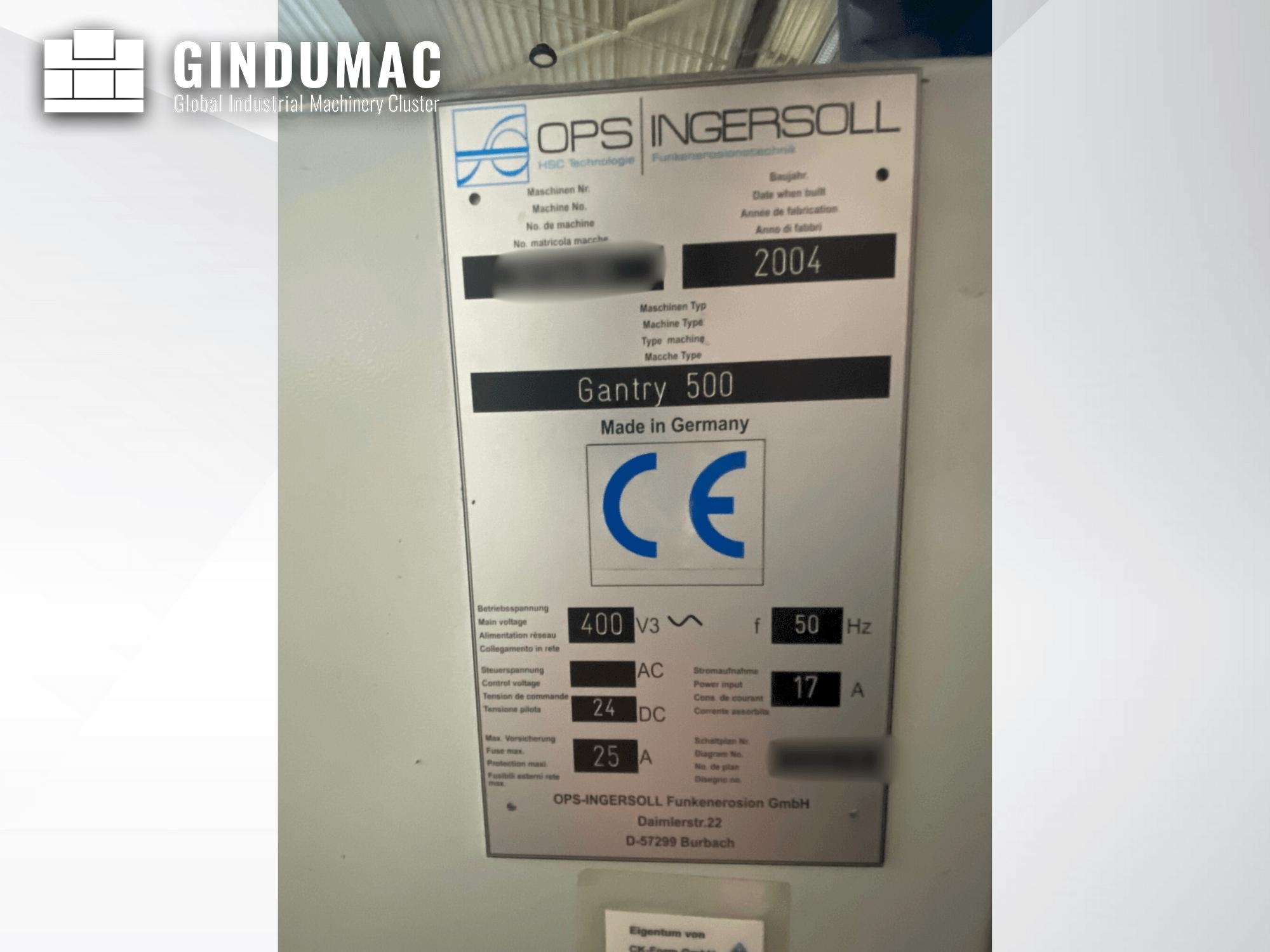 OPS INGERSOLL Gantry 500  2004