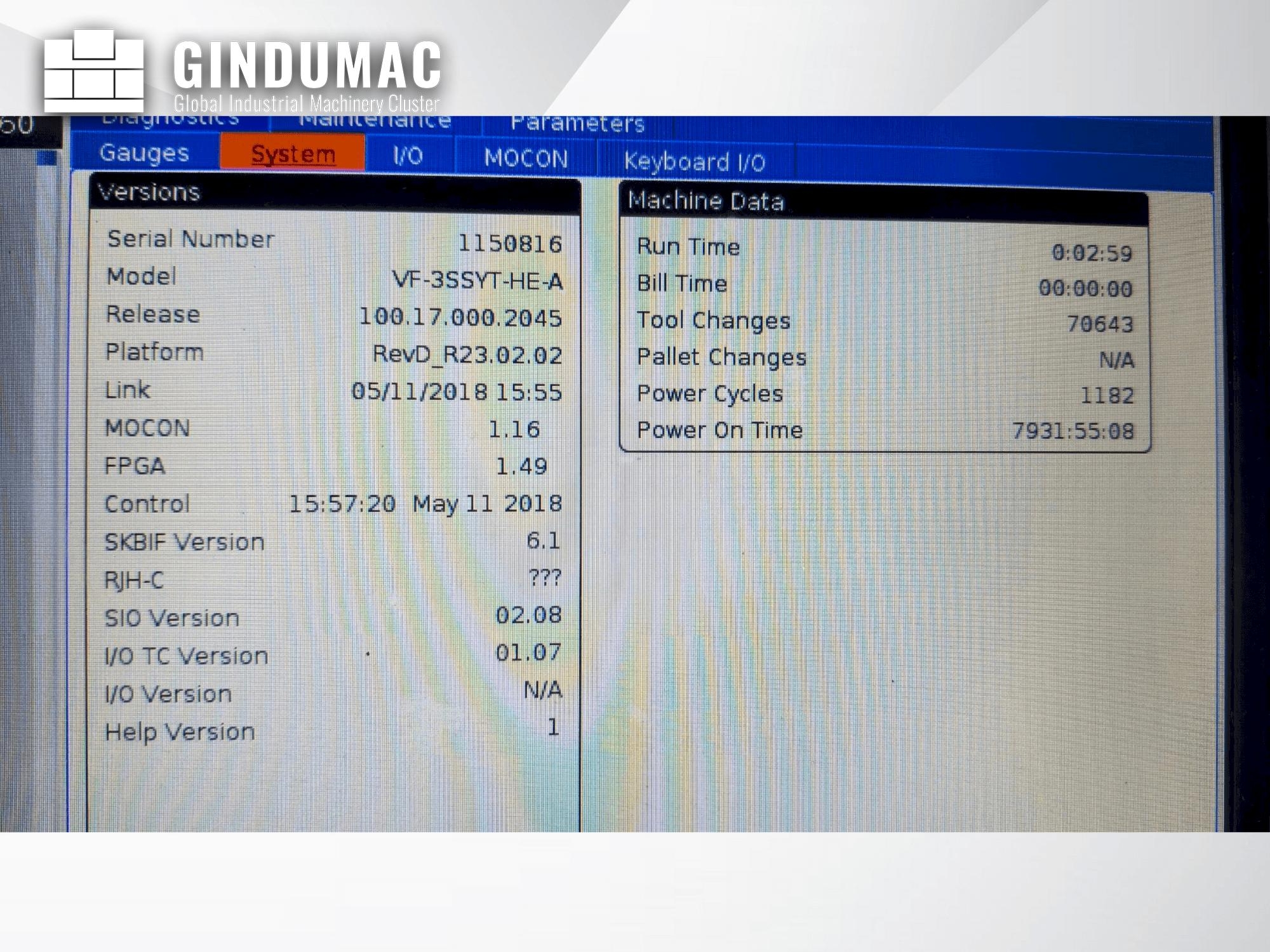 HAAS VF-3SSYT with HRT 210 4X  2018