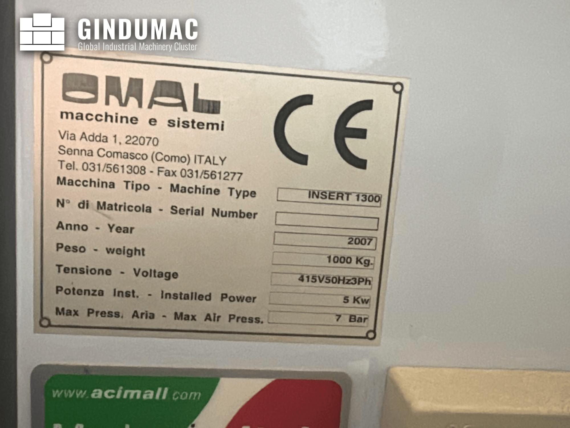 OMAL Insert 1300  2007