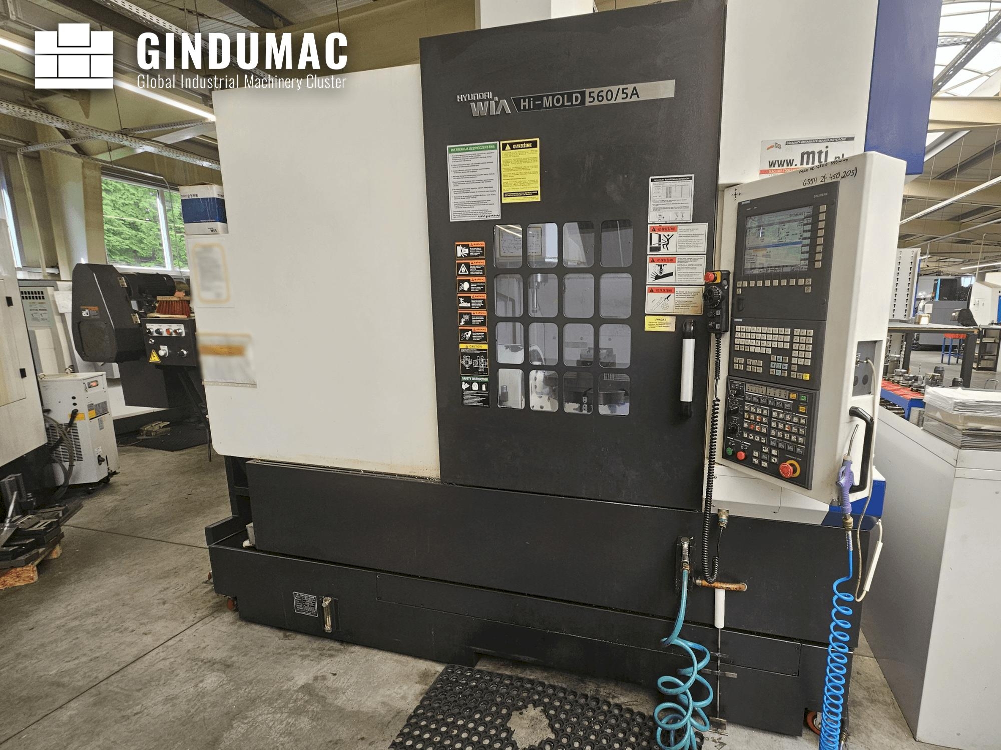 HYUNDAI WIA Hi-MOLD 560/5A  2013