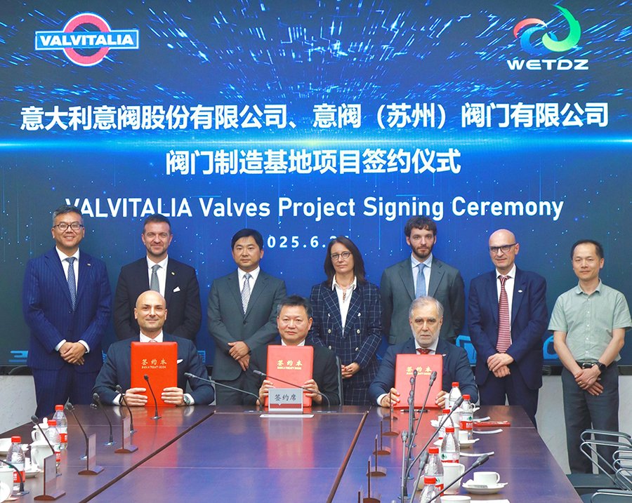 Valvitalia: siglato accordo strategico per l’acquisizione di un’area produttiva a Wujiang (Cina)