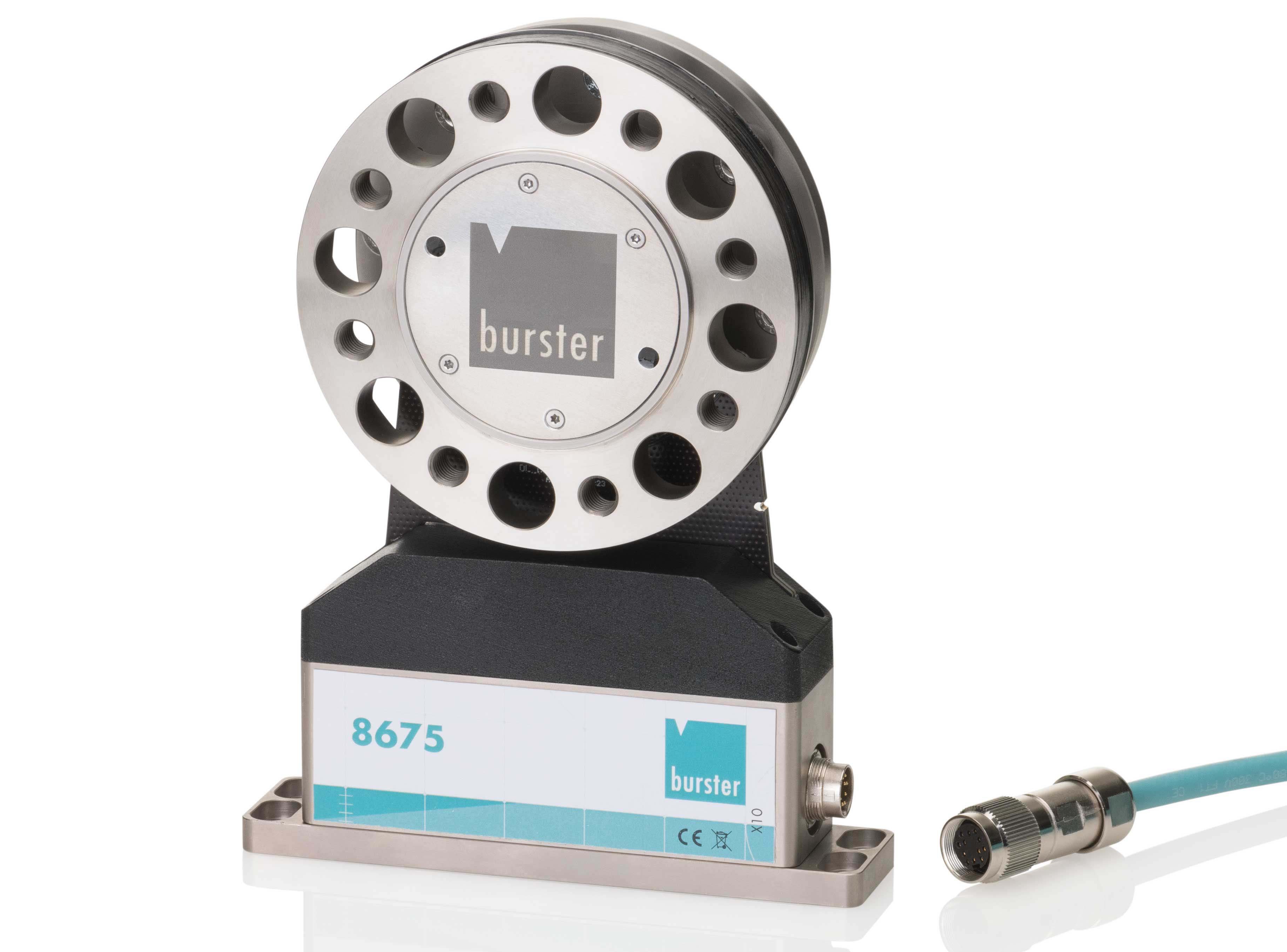 Flange Torque Sensor with Optical Data Transmission